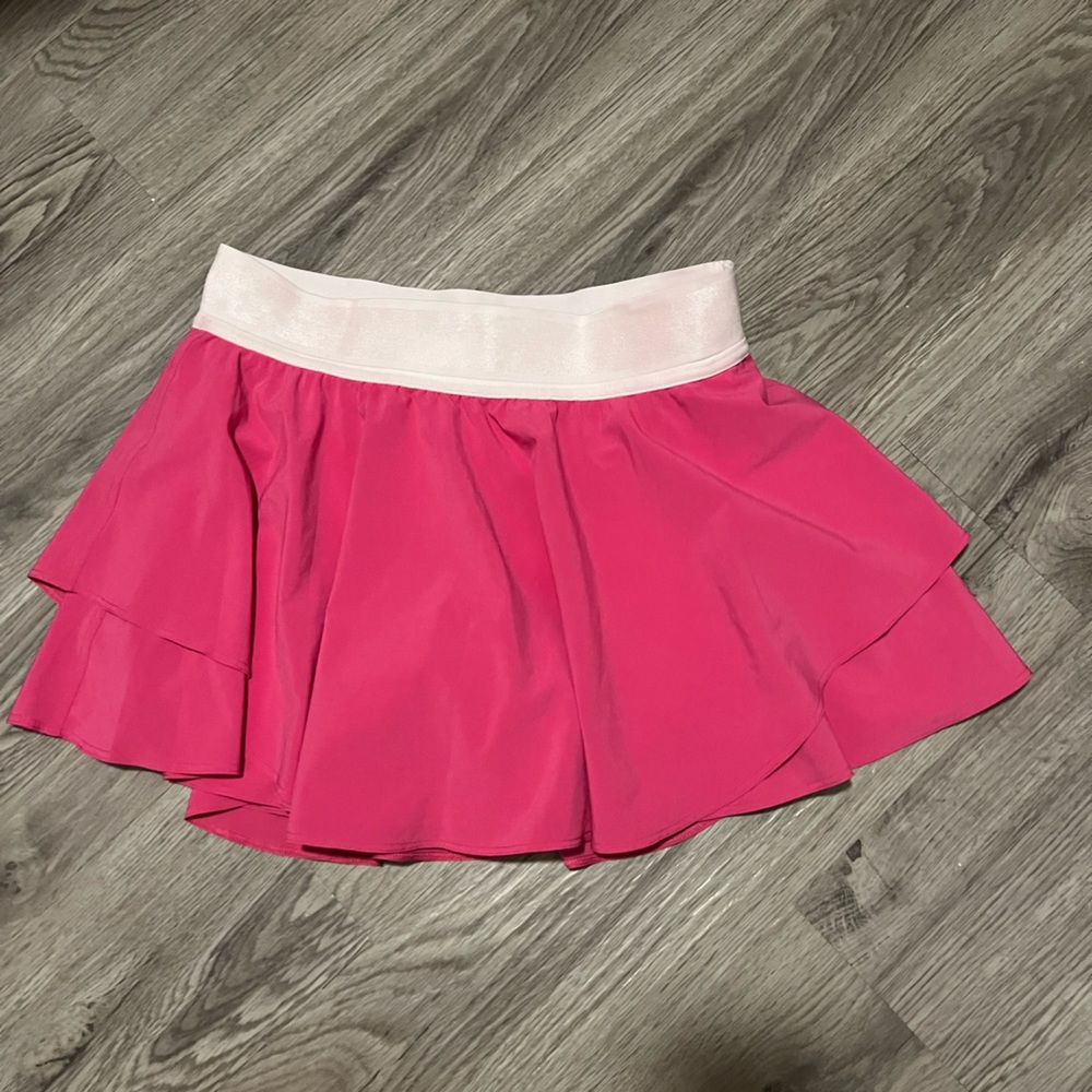Lululemon skirt court rival sonic pink